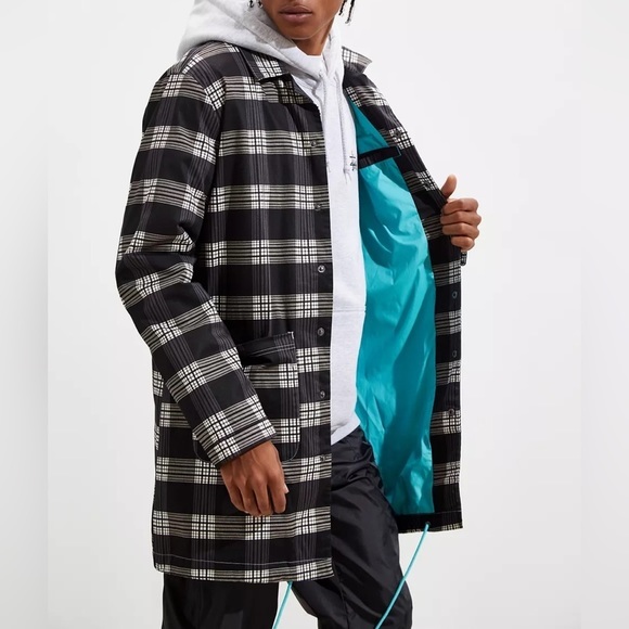 Rhude Other - Puma X Rhude Plaid Print Coat Medium Streetwear